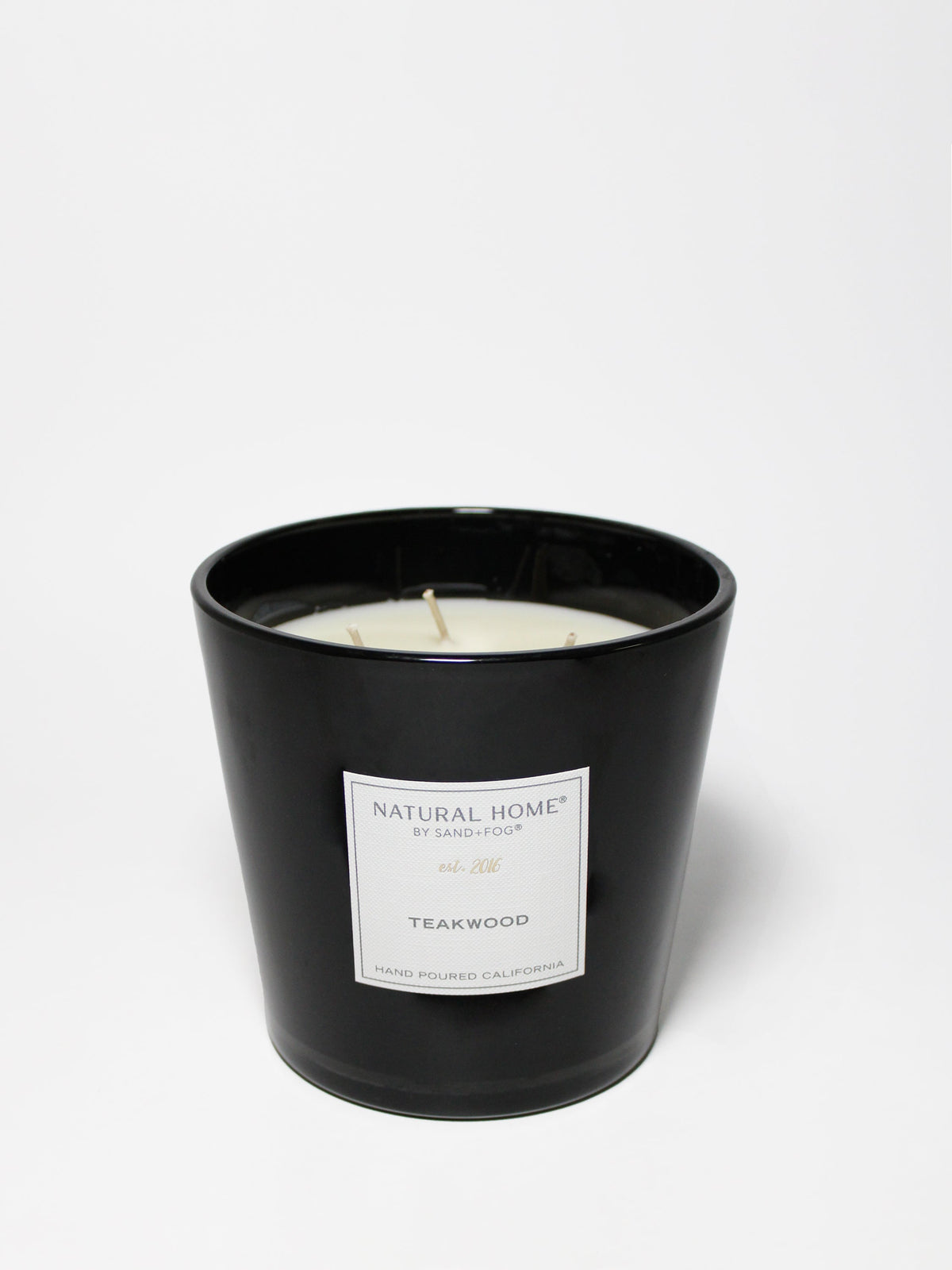 Signature Teakwood Natural Home 31 oz scented candle