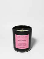 Signature Teakwood 10 oz scented candle
