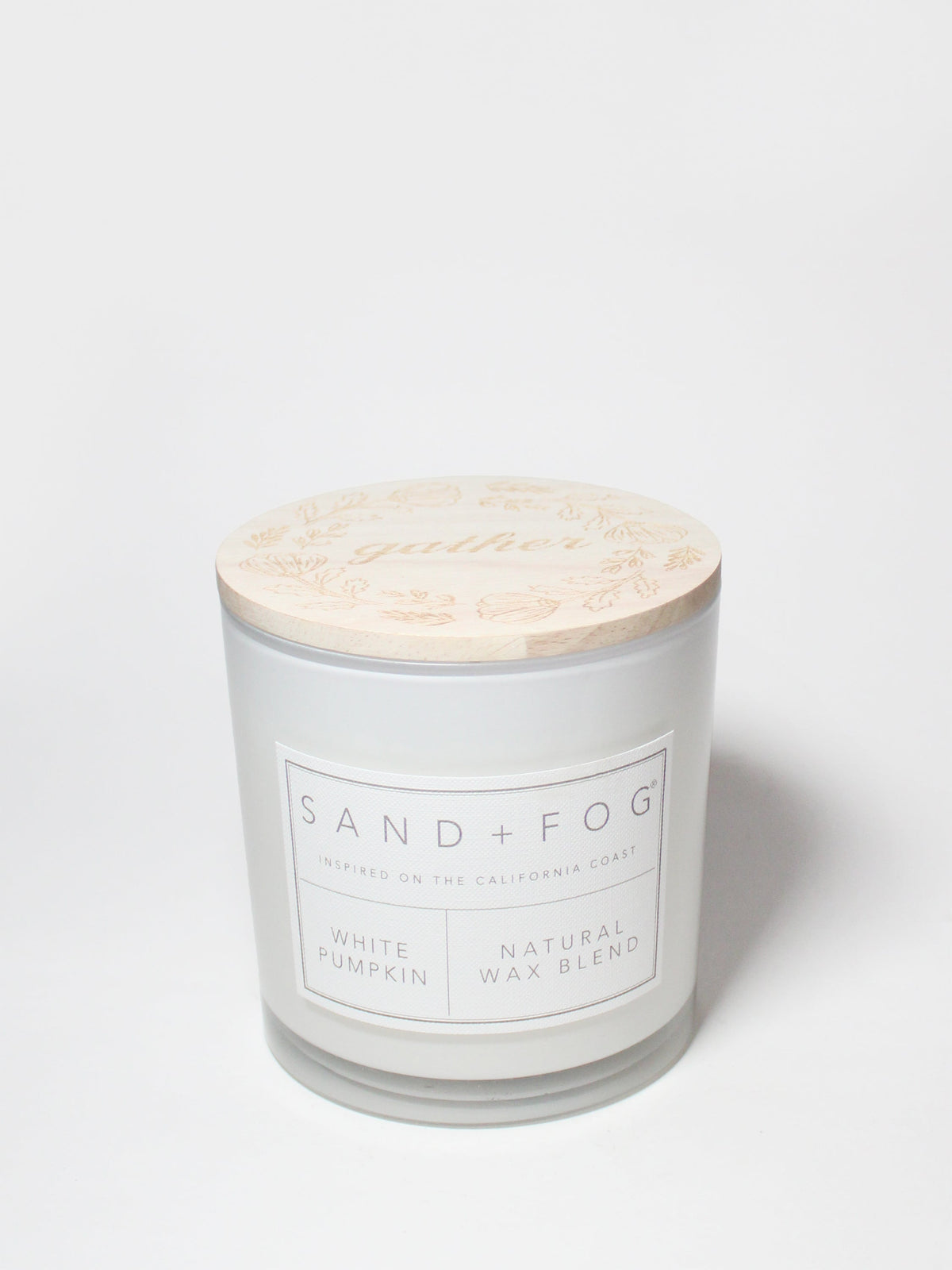 Premium White Pumpkin 21 oz scented candle