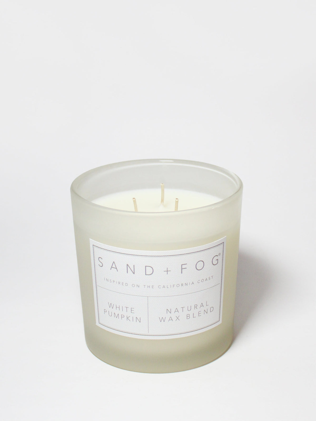 Signature White Pumpkin 21 oz scented candle