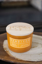 Premium White Pumpkin 12 oz scented candle