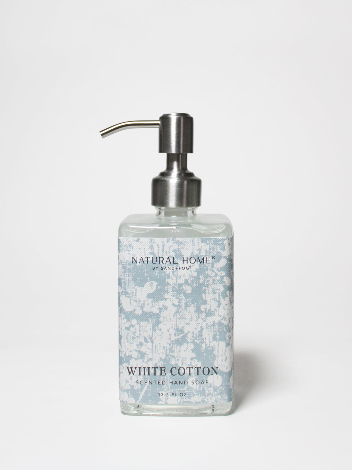 Nourishing White Cotton Natural Home 13.5 oz Liquid Hand Soap