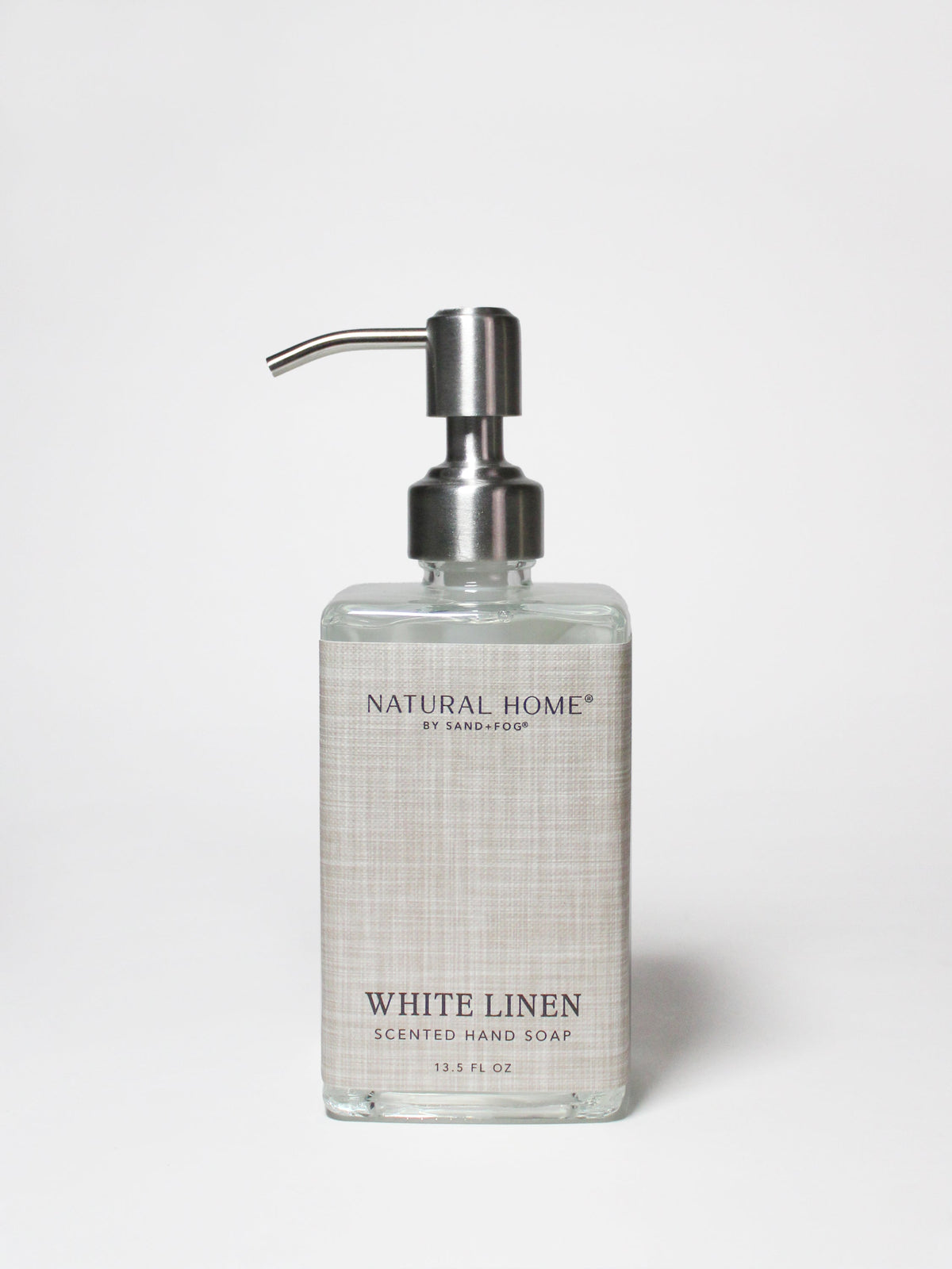 Premium White Linen Natural Home 13.5 oz Liquid Hand Soap