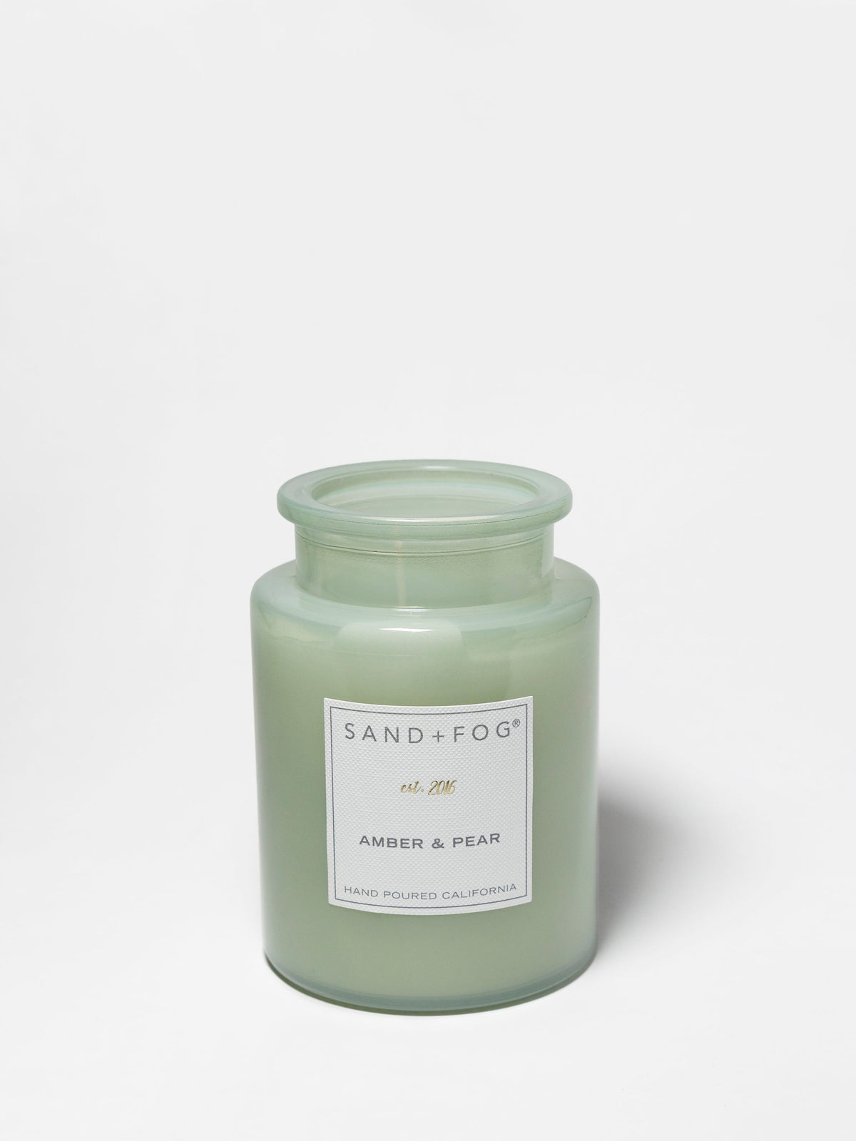 Signature Amber & Pear 12 oz scented candle