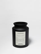 Signature Teakwood 12 oz scented candle