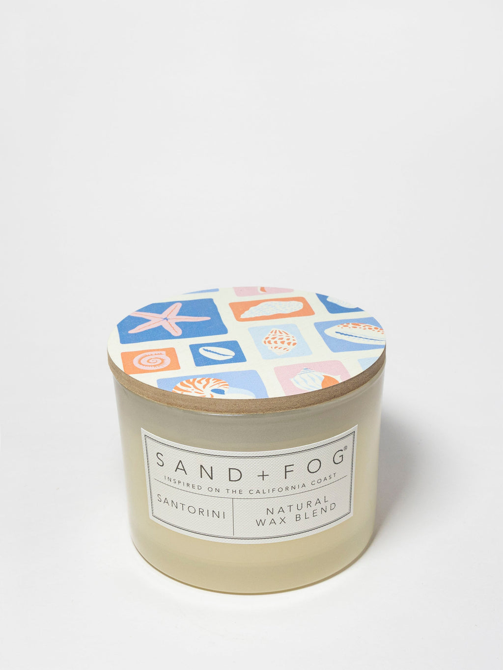 Premium Santorini 12 oz scented candle